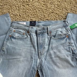 Gap Midrise Girlfriend Jeans - Ankle length